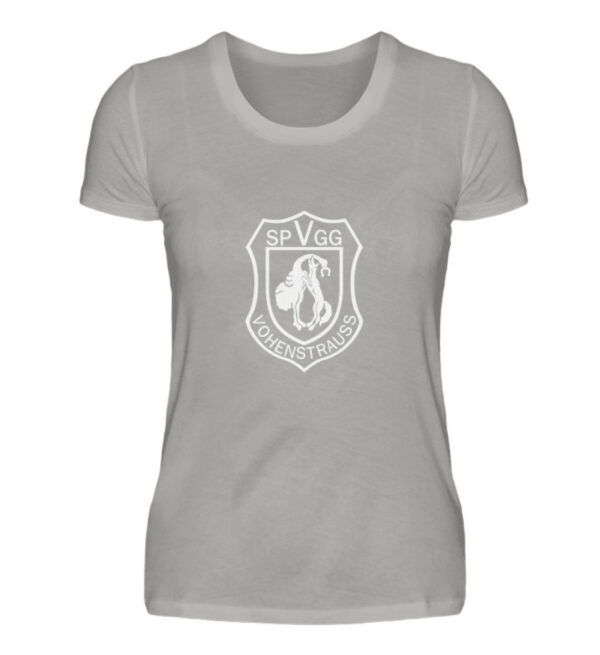 Jacke Zipper White Logo - Damen Premiumshirt-2998