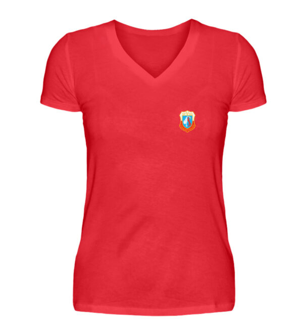 Spielvereinigung Vohenstrauß Logo - V-Neck Damenshirt-2561