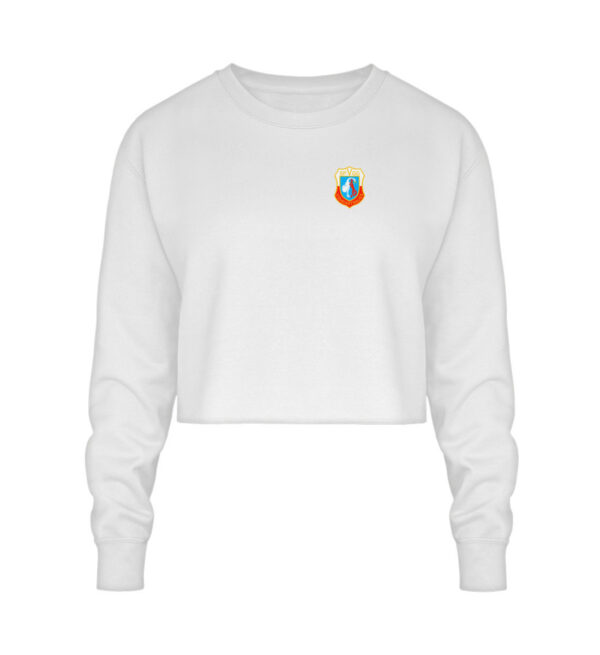 Damen Crop Pullover Logo - Crop Sweatshirt-1478