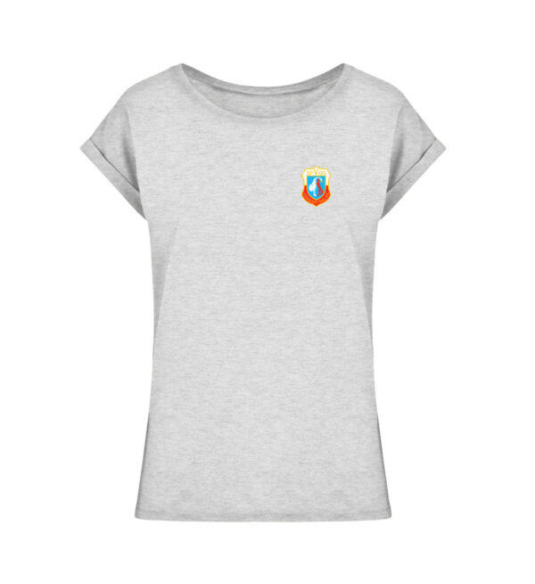 Damen Extended Shoulder T-Shirt Logo - Ladies Extended Shoulder Tee-6892